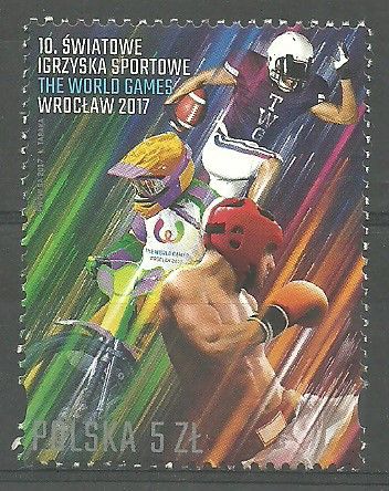 Znaczek Polska 2017 Mi 4912 Fi 4762 Czyste **