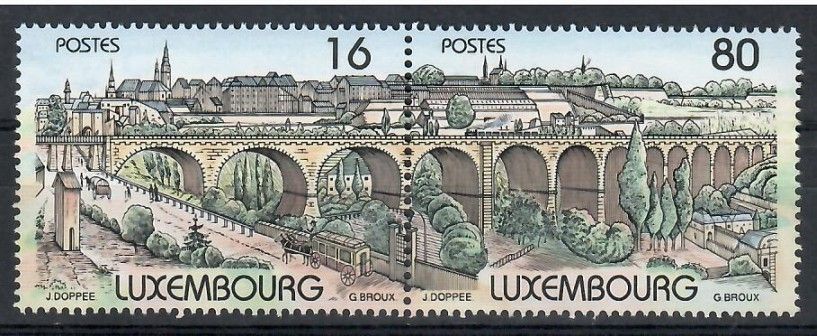 Znaczek Luksemburg 1998 Mi 1449-1450 Czyste **