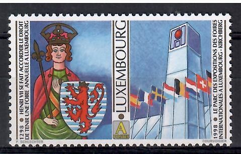 Znaczek Luksemburg 1998 Mi 1453 Czyste **