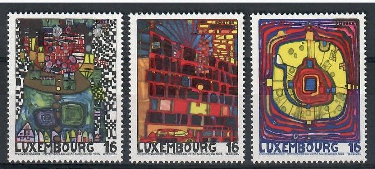 Znaczek Luksemburg 1995 Mi 1360-1362 Czyste **