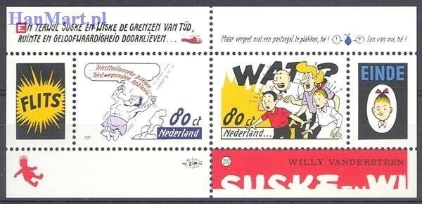 Znaczek Holandia 1997 Mi bl 52 Czyste **