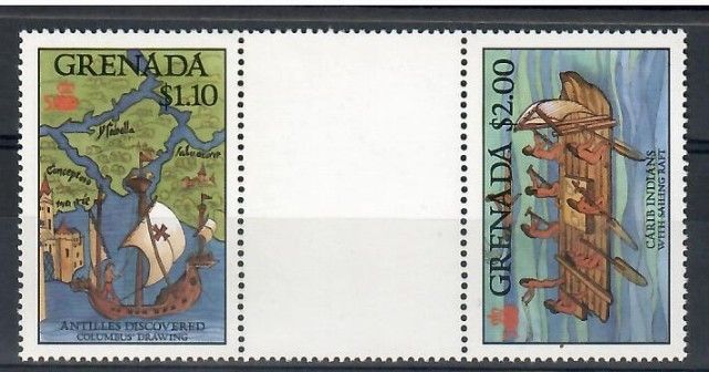 Znaczek Grenada 1987 Mi 1593-1594 Czyste **