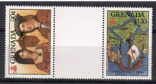 Znaczek Grenada 1987 Mi 1592-1593 Czyste **
