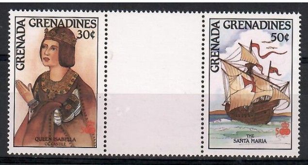 Znaczek Grenada i Grenadyny 1987 Mi 874-875 Czyste **