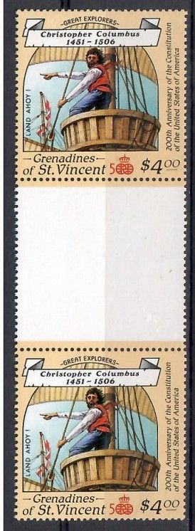 Znaczek Grenadines of St Vincent 1988 Mi 593 Czyste **
