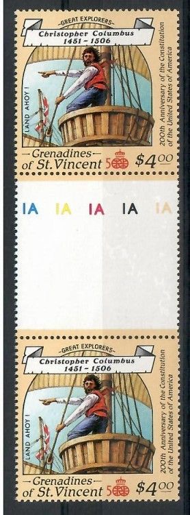 Znaczek Grenadines of St Vincent 1987 Mi 593 Czyste **