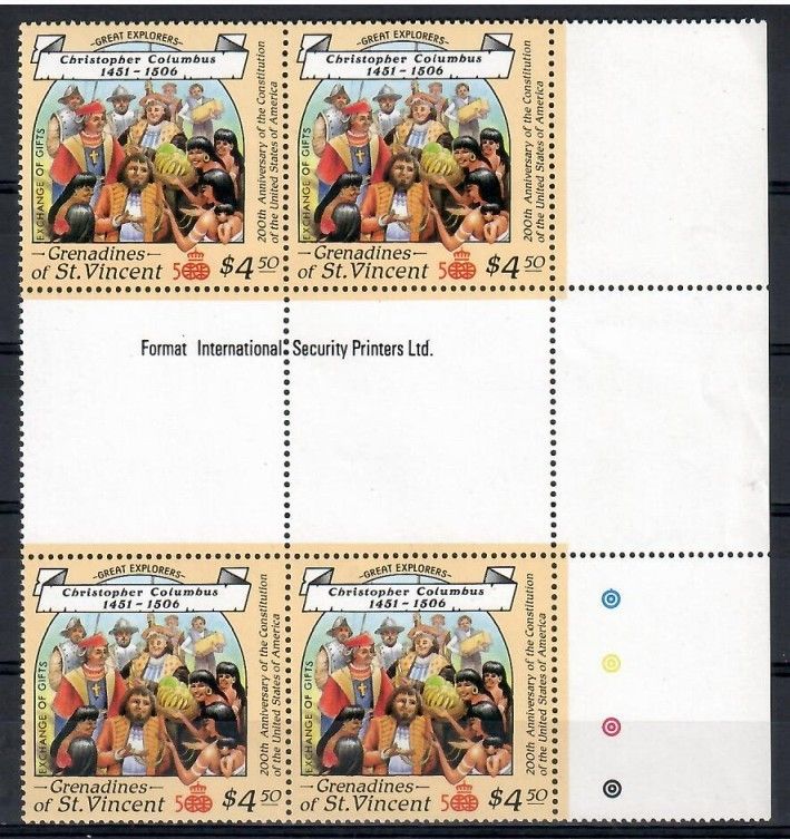 Znaczek Grenadines of St Vincent 1988 Mi 594 Czyste **