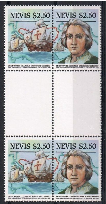 Znaczek Nevis 1986 Mi 369-370 Czyste **