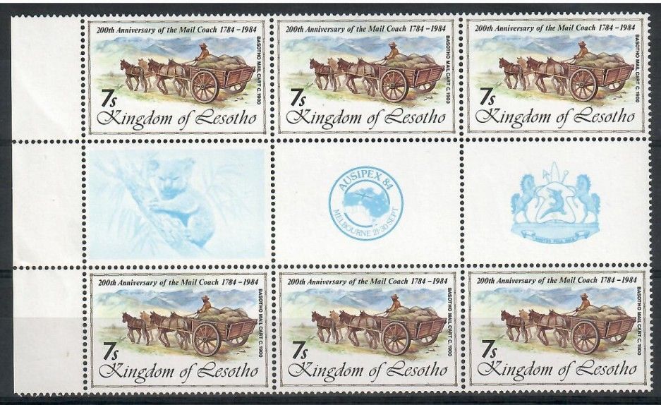 Znaczek Lesotho 1984 Mi 497 Czyste **