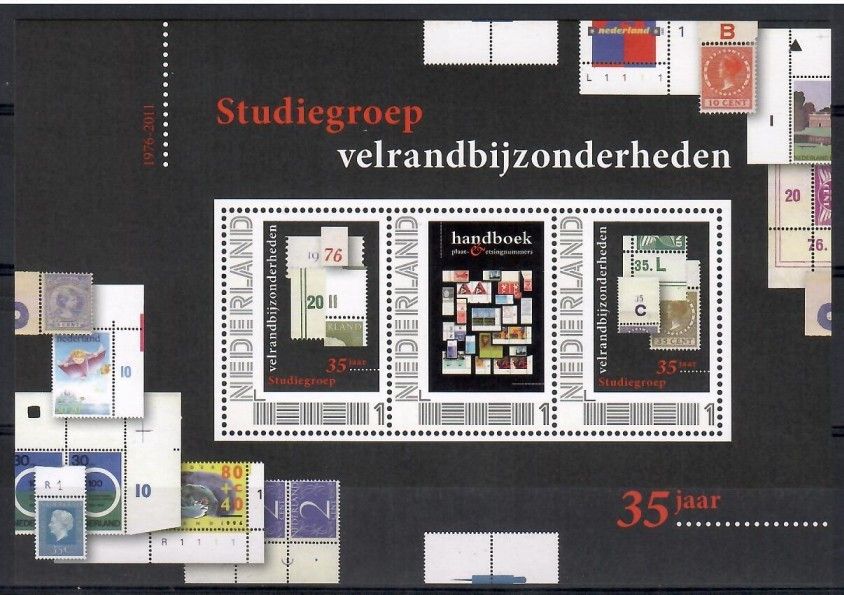 Znaczek Holandia 2010 Mi per bl 2784 Czyste **