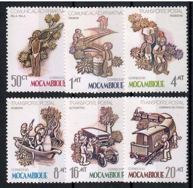 Znaczek Mozambik 1983 Mi 961-966 Czyste **