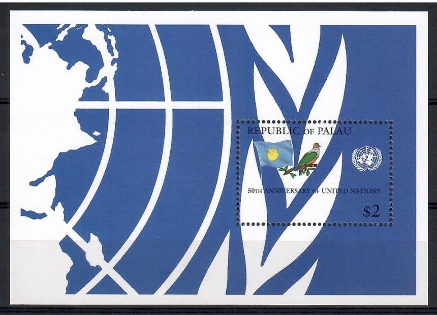 Znaczek Palau 1995 Mi bl 37 Czyste **