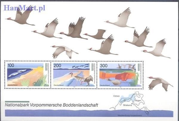 Znaczek Niemcy 1996 Mi bl 36 Czyste **