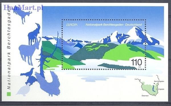 Znaczek Niemcy 1999 Mi bl 47 Czyste **