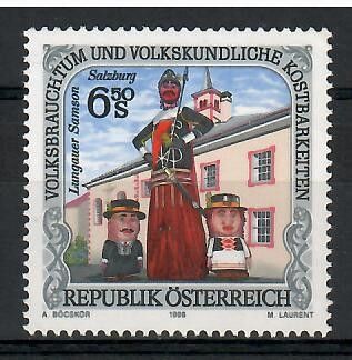 Znaczek Austria 1998 Mi 2258 Czyste **