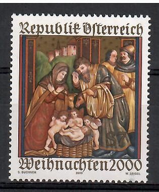 Znaczek Austria 2000 Mi 2334 Czyste **