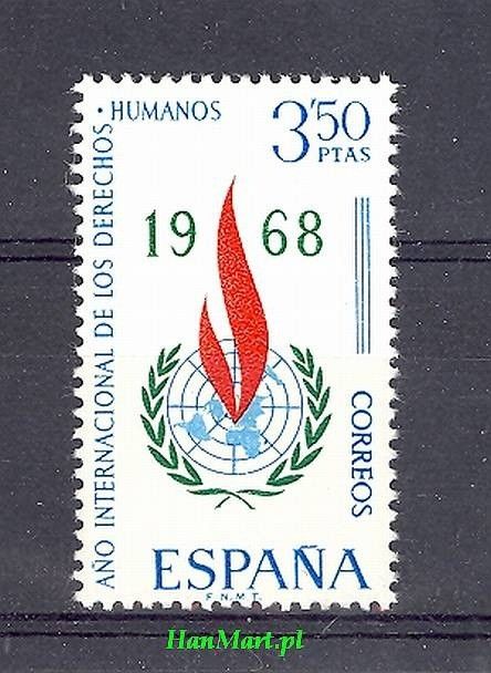 Znaczek Hiszpania 1968 Mi 1763 Czyste **