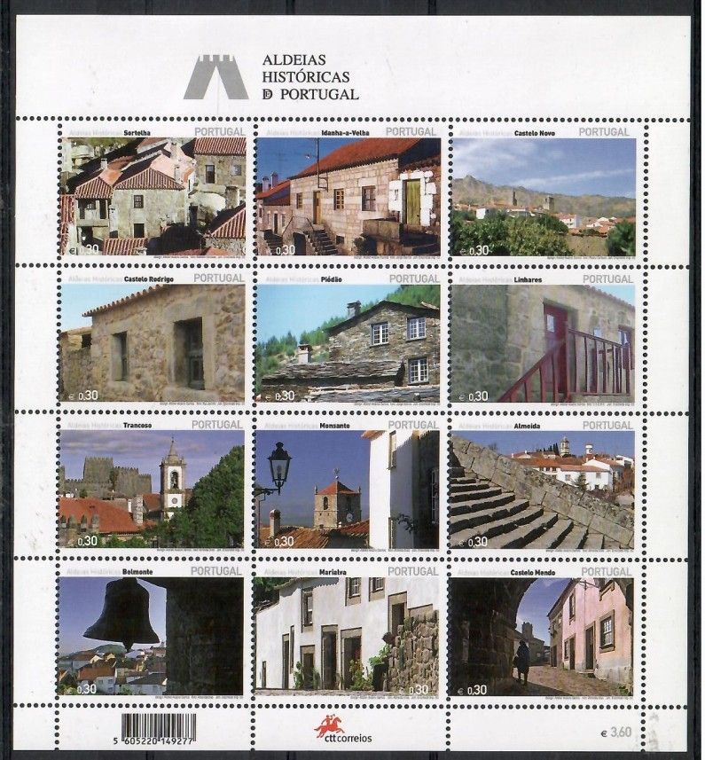 Znaczek Portugalia 2005 Mi ark 2899-2910 Czyste **