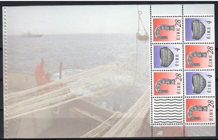 Znaczek Irlandia 1991 Mi h-blatt 30 Czyste **