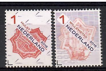 Znaczek Holandia 2015 Mi 3357-3358A Czyste **