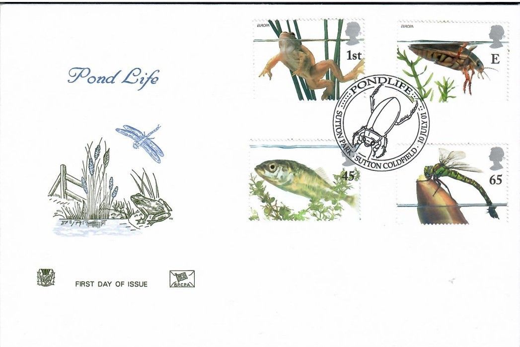 Znaczek Wielka Brytania 2001 Mi 1942-1945 FDC