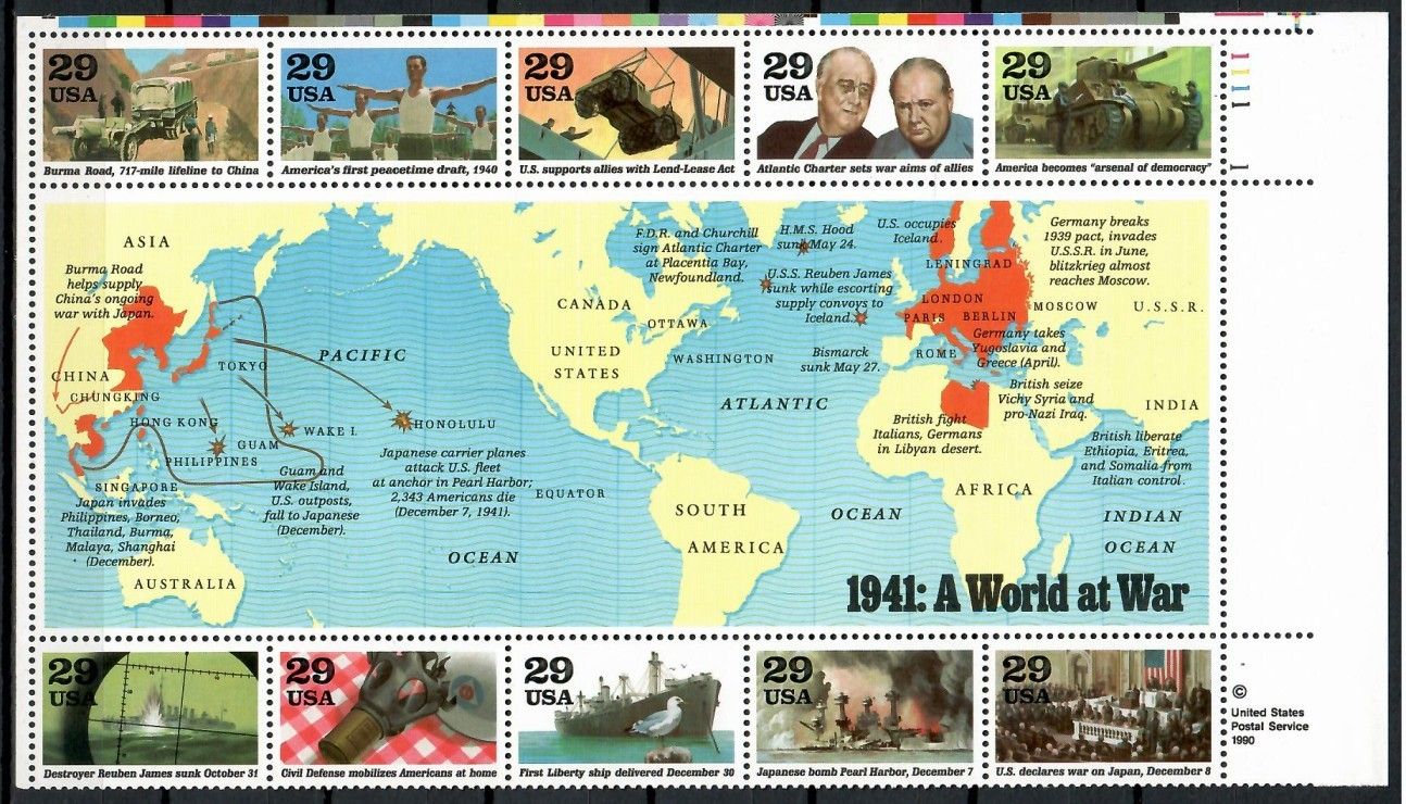 Znaczek USA 1990 Mi bl 24 Czyste **