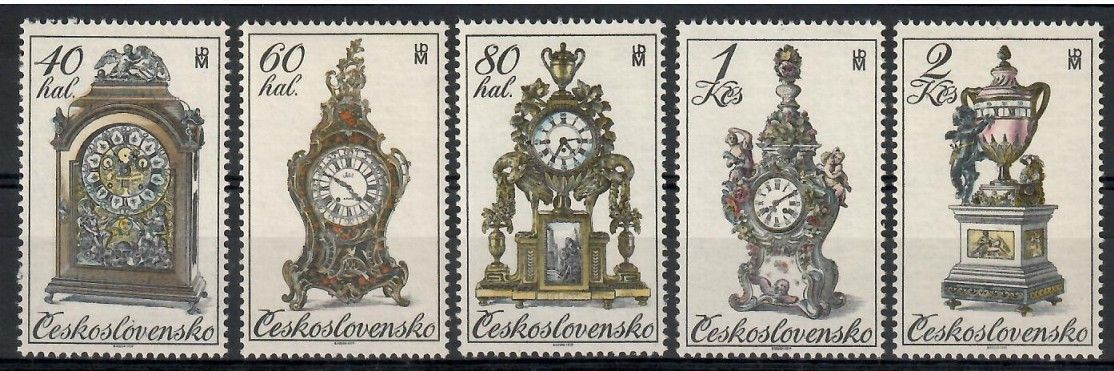 Znaczek Czechosłowacja 1979 Mi 2529-2533 Czyste **