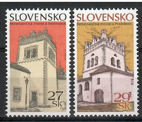 Znaczek Słowacja 2006 Mi 535-536 Czyste **