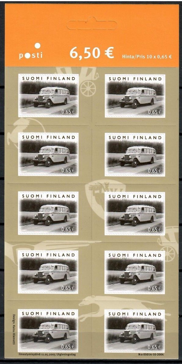 Znaczek Finlandia 2005 Mi fol 1747 Czyste **