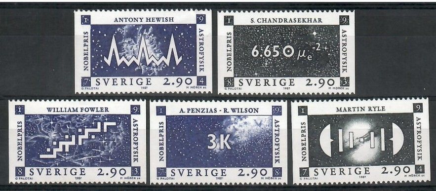 Znaczek Szwecja 1987 Mi 1461-1465 Czyste **