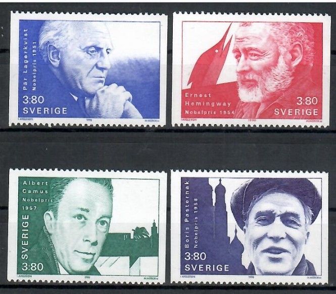 Znaczek Szwecja 1990 Mi 1639-1642 Czyste **