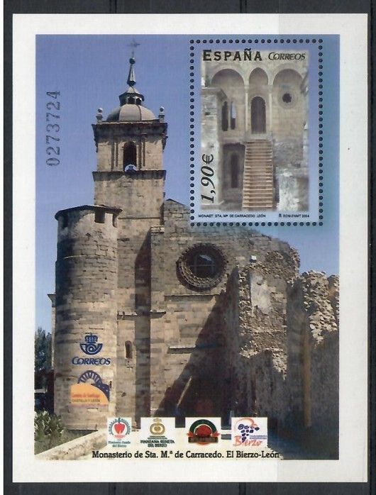Znaczek Hiszpania 2004 Mi bl 135 Czyste **