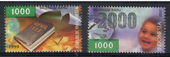 Znaczek Indonezja 1999 Mi 1949-1950 Czyste **