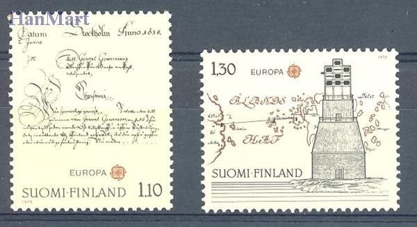 Znaczek Finlandia 1979 Mi 842-843 Czyste **