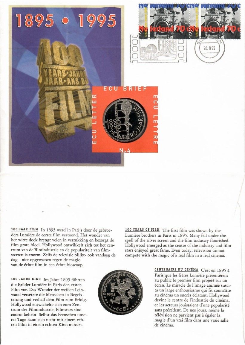 Znaczek Holandia 1995 Mi num 1535 FDC