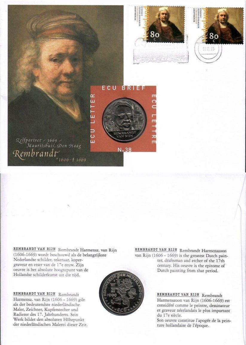 Znaczek Holandia 1999 Mi num 1721 FDC