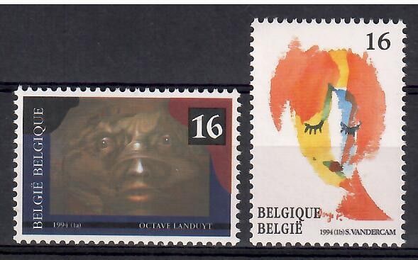 Znaczek Belgia 1994 Mi 2588-2589 Czyste **