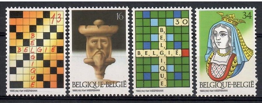 Znaczek Belgia 1995 Mi 2644-2647 Czyste **