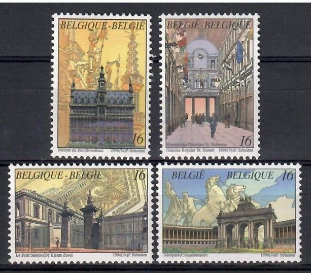 Znaczek Belgia 1996 Mi 2694-2697 Czyste **