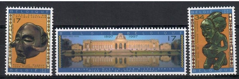 Znaczek Belgia 1997 Mi 2779-2781 Czyste **