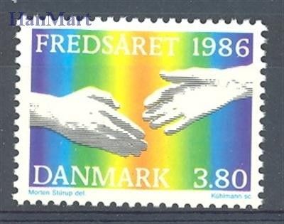Znaczek Dania 1986 Mi 866 Czyste **