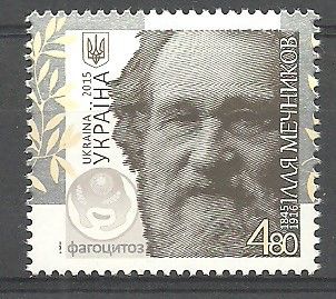 Znaczek Ukraina 2015 Mi 1477 Czyste **