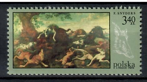 Znaczek Polska 1968 Mi 1895 Fi 1748 Czyste **