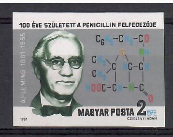 Znaczek Węgry 1981 Mi 3504B Czyste **