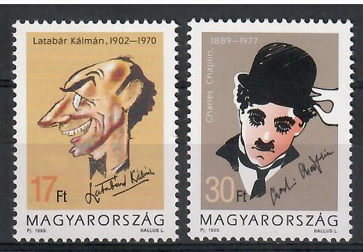Znaczek Węgry 1993 Mi 4254-4255 Czyste **