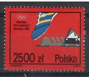 Znaczek Polska 1992 Mi 3390 Fi 3242 Czyste **