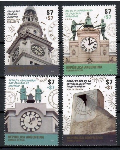 Znaczek Argentyna 2015 Mi 3636-3639 Czyste **