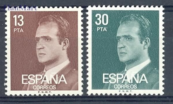 Znaczek Hiszpania 1981 Mi 2489-2490y Czyste **