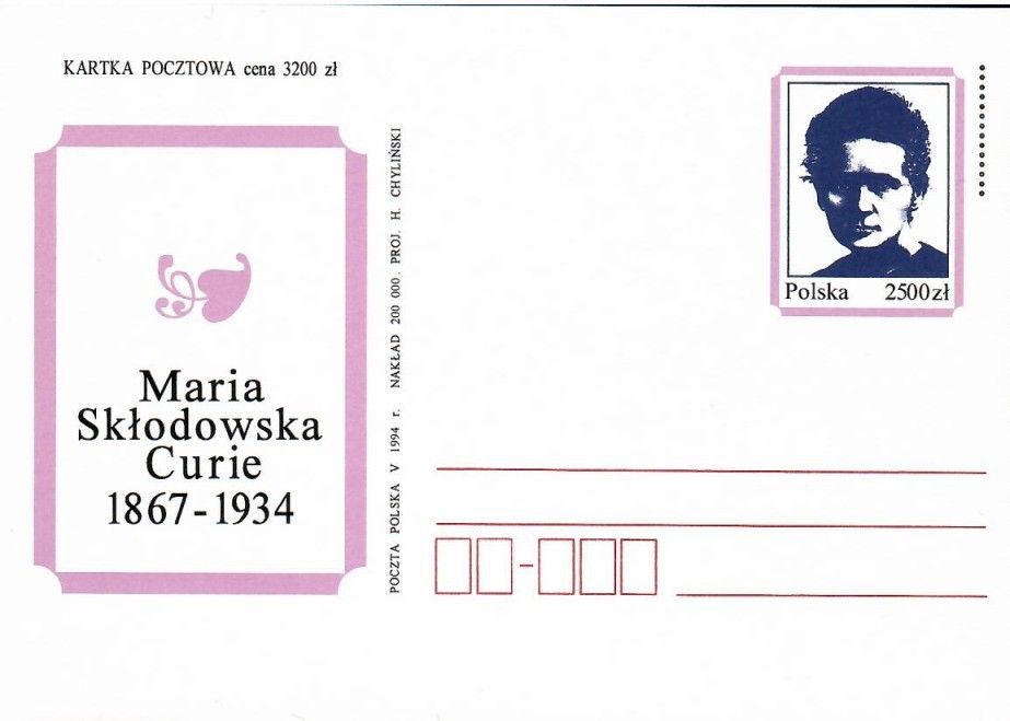 Znaczek Polska 1994 Fi Cp 1074 Całostka pocztowa