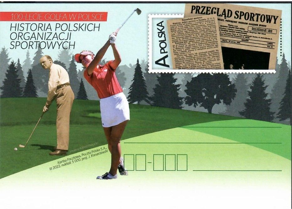 Znaczek Polska 2022 Fi Cp 1951 Całostka pocztowa